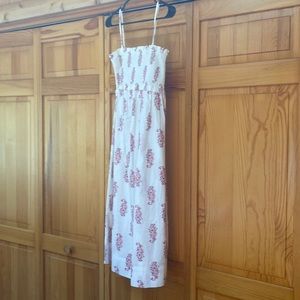 J Crew Dress Smocked Dress NWOT